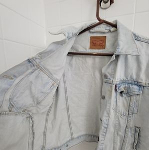 Levi Denim Jean Jacket Mens Size Medium